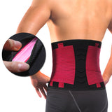 Medical Therapy Lumbar Support Belt Widen Waist Support Orthopedic Spine Back Brace Posture Corrector Belt Health Care Men Women