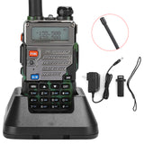 UV-5RE Camouflage Car Walkie Talkie Professional Dual Band Two-Way Radio (100-240V)UK