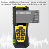 Laser Rangefinder High-precise Electronic Measuring Ruler Length Area Volumes Measuring Device LCD Distance Meter