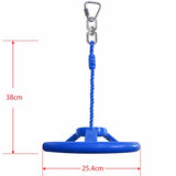 Outdoor Indoor Shaking Hands Climbing Sports Swing Ninja Wheel Set Accessories Children's Swing Ring Steering Wheel With Rope