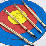 4pcs Arrows for Mini Compound Bow Short Axis Triangle Bow Archery  Metal Arrow Head Outdoor Sports Arrow Shooting Toy