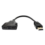 HDMI Splitter Multimedia Interface HDMI Adapter with R1 Smart Air Mouse Remote Control