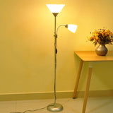 Floor lamp double head adjustable vertical table lamp picture mother lamp living room study bedside lamp LED eye protection lamp
