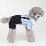Dog Summer Spring Suit Fancy Costume Cotton Shirt & Dress Doberman Cosplay Pet Couple Bichon Pomeranian Clothes for Small Dogs
