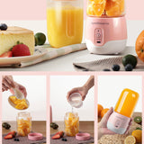 Wireless juicer household small charging mini juicer cup electric frying juicer portable juicer usb  smoothie  orange juicer