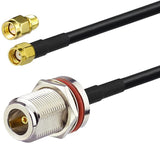 Superbat Lorawan Antenna 868mhz 915mhz 4dBi 10ft Cable for RAK Nebra Bobcat HNT Helium Hotspot Miner SyncroBit LoraWan Gateway