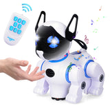 Children'S Educational Rc Robot Dog Remote Control Universal Electronic Animal Pets Walking Music Dance Kid Dog Toy Gift