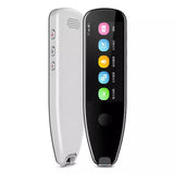 X5 Scanning Dictionary Pen 3.5 Inch Large Screen Smart Voice Text Scanning Translator Business Travel Device 112 Languages