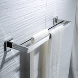 High Quality Stainless Steel Bathroom Accessories Hardware Roll Paper Holder Towel Rack Toilet Brush Holder Towel Shelf