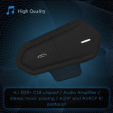 2.4GHz Wireless QTB35 FM Motorcycle Motorbike Helmet Intercom CSR Bluetooth 4.1 Headset Interphone Hands Free Call