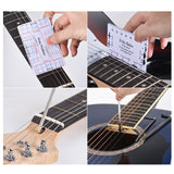 Guitar Repairing Tool Kit Electric Acoustic Guitar Ukulele Repairing Maintenance Cleaning Tool Accessories for Acoustic Guitar