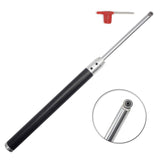 GYTB Wood Turning Tool Set Carbide Tipped Lathe Finisher/Rougher/Detailer/Hollower Tool Set(4pcs Bar+1pcs Handle)With Round/Sq