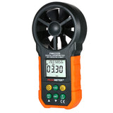 PEAKMETER Digital Anemometer Professional Wind Speed Meter LCD Digital Anemometer Air Volume/Temperature/Humidity Detector