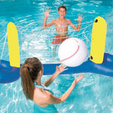 Iatable Volleyball Net Ball Set Floating Water Volleyball Game Water Entertainment Tool Adult Family Children Party Pool Game