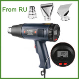 Ship From RU Digital LED Electric Hot Air Gun 1800W  stepless Adjustable Temperature-controlled Thermal blower heat gun