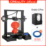 CREALITY 3D Ender-3 Pro Printer Upgraded Magnetic Build Plate Resume Power Failure Printing Masks KIT Mean Well Supply