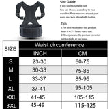 Adjustable Steel Bone Upper Back Clavicle Shoulder Support Posture Corrector Corset Spine Brace Back Belt Orthotics Pain Relief