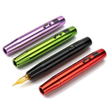 2022 New Permanent Make Up Wireless Tattoo Machine Pen Brush Coreless Motor Strong Quiet For Tattoo Hair Scalp Free Shipping