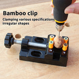 57mm Adjustable Mini Jaw Bench Clamp Drill Press Table Vise Multifunction Woodworking DIY Sculpture Craft Fixed Machine Tools
