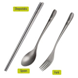Lightweight Titanium Chopsticks Camping Chopsticks for Noodles Rice Cutlery Cookware for Home Outdoor Camping Hiking Picnic