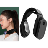 Portable Air Conditioner Hanging Neck Cooler Electric Bladeless Fan Cooling Heater Heating Wearable Neck Massager Personal Neck