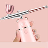 2021 Hot Electric Moisture Oxygen Sprayer Portable Moisturizing  Oxygen Jet Peel Spray Gun
