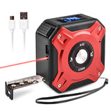 5m/40m Laser Tape Measure Distance Meter Stainless Digital Retractable Roll Cord Rangefinder Woodworking Laser Measuring Tool