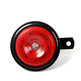 12V  Motorcycle Horn Moto Trumpet Black Loud 110db Moped Dirt Bike Electric Vehicle Scooter Air Horns Motorbike Classic Horn