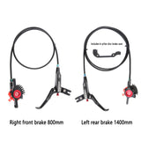 IIIPRO CNC aluminum Bike Hydraulic Disc Brake Calipers  mtb Mountain Bicycle Oil Disc Brake 426g Bikes parts black,red,sliver