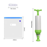 3D Printer Filament Vacuum Compression Reusable Storage Bags with Manual Air Pump for filament Storage 11Pcs