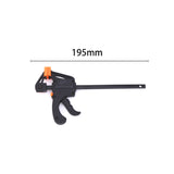 Spreader Work Bar Clamp F Clamp Gadget Tool DIY Hand Speed Squeeze Quick Ratchet Release Clip Kit Wood Working