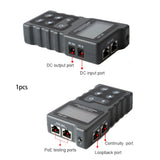 Nf-488 Network Tester Checker Test Power Over The Ethernet Cat5 Cat6 Lan Tester Network Detection Tool