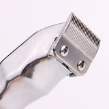 Full Metal Housing Professional Electric Hair Trimmer Barber Hair Clipper Rechargeable Hair Cutting Machine Cordless Haircut
