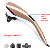 Multi-function electric dolphin massage machine hammer shock infrared roller neck massage, pain relief body massage machine