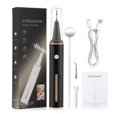 Visual Ultrasonic Dental Scaler Set Electric Tooth Cleaning Machine Tartar Calculus Removal Eliminator with LED Light