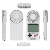 500 In 1 Color Screen Lightweight Game Machine With Convenient USB Fan 3-level Wind Speed Various Games