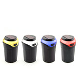 Car LED Ashtray Car Trash Can 3 In 1 Rechargeable  Removable Cigarette Lighter LED Light For Car Cup Holder