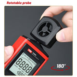 TASI TA8161 Digital Anemometer High Precision Anemograph Wind Velocity Indicator Air Velocity Air Temperature Measurement