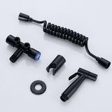 Handheld Toilet Bidet Sprayer Kit 304 Stainless Steel Hand Bidet Faucet for Bathroom Hand Sprayer Gun Shower Head Self Cleaning