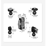 Camera Fixing Bracket Expansion Magic Arm Mount Adapter Universal Multi-functional 1/4 Hole Cold Boot Ball Head