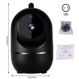 IP Camera 1080P HD Tracking Network Wireless WiFi Camera Smart Home Security Surveillance Webcam Baby Monitor Home Office
