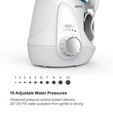 Waterpulse V600 Oral Irrigator 5pcs Tips Dental Water Flosser Electric Cleaner 700ml Oral Hygiene Dental Flosser Water Flossing