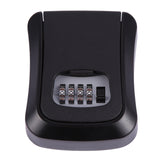Password Key Lock Box Wall Mounted Zinc Alloy Key Box Weatherproof 4 Digit Combination Key Storage Lock Box