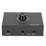 192KHz DAC Converter Digital Optical Coaxial to Analog Stereo Left Right RCA 3.5mm Jack Adapter for DVD Player for PS3 for PS4