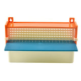Pollen Trap Plastic Front-Mount/Removable Ventilated Collect Pollen/Beekeeping Accessory Tool (Blue)