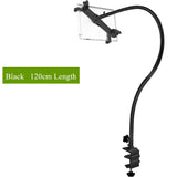 Full Metal Flexible Long Arm 120cm Smartphone/ Tablet Holder Universal Rotation Bed Table Lazy Stand for iPad Air 4 - 11''