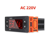 Digital Temperature Controller ETC-902 220V Mini Refrigerator Thermostat Regulator Thermoregulator Thermocouple NTC Dual Sensor