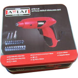 4.8V Electric Screwdriver Cordless Screwdriver Cordless 23 Pcs Bits Bit High Torque Rechargeable Home Car Office Garage Practica