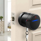 TUYA bedroom fingerprint lock interior door room door wooden door spherical smart door lock home office apartment