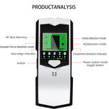 New 5 in 1 Metal Detector Find Metal Wood Studs Wall Scanner AC Cable Wires Depth Tracker Electric Box Finder Wall Detector
